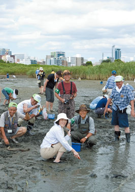 シニア自然大学のみなさん