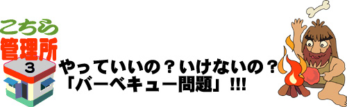 やっていいの？いけないの？バーベキュー問題！