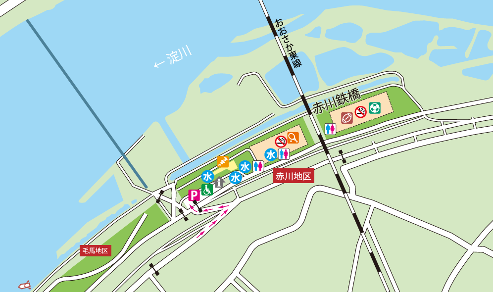 赤川地区設備詳細マップ