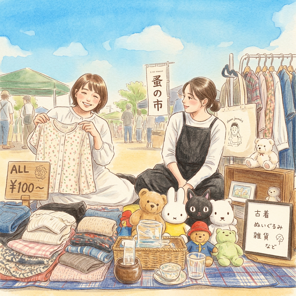 フリマ出店申込