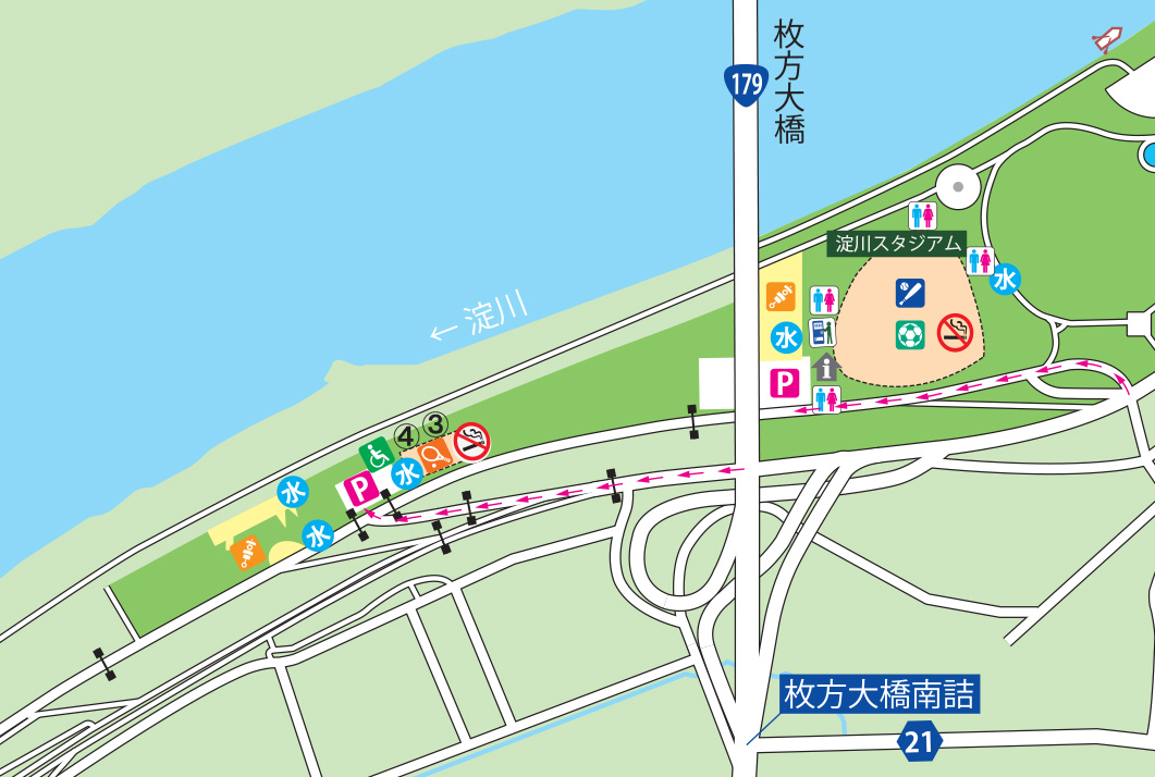 三矢地区設備詳細マップ